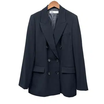ZARA 더블 테일러드 자켓