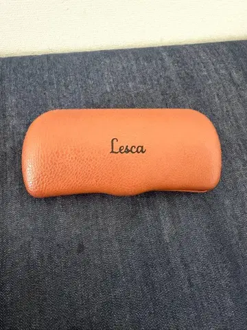 lesca 레스카 안경 케이스 가죽