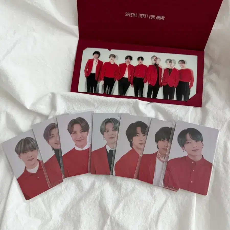 방탄소년단 맵솔 온콘 렌티큘러티켓, 카드티켓 일괄양도