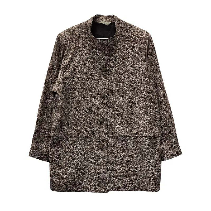 재패니즈 아방가르드 차이나카라 도트 브라운 자켓 MADE IN JAPAN