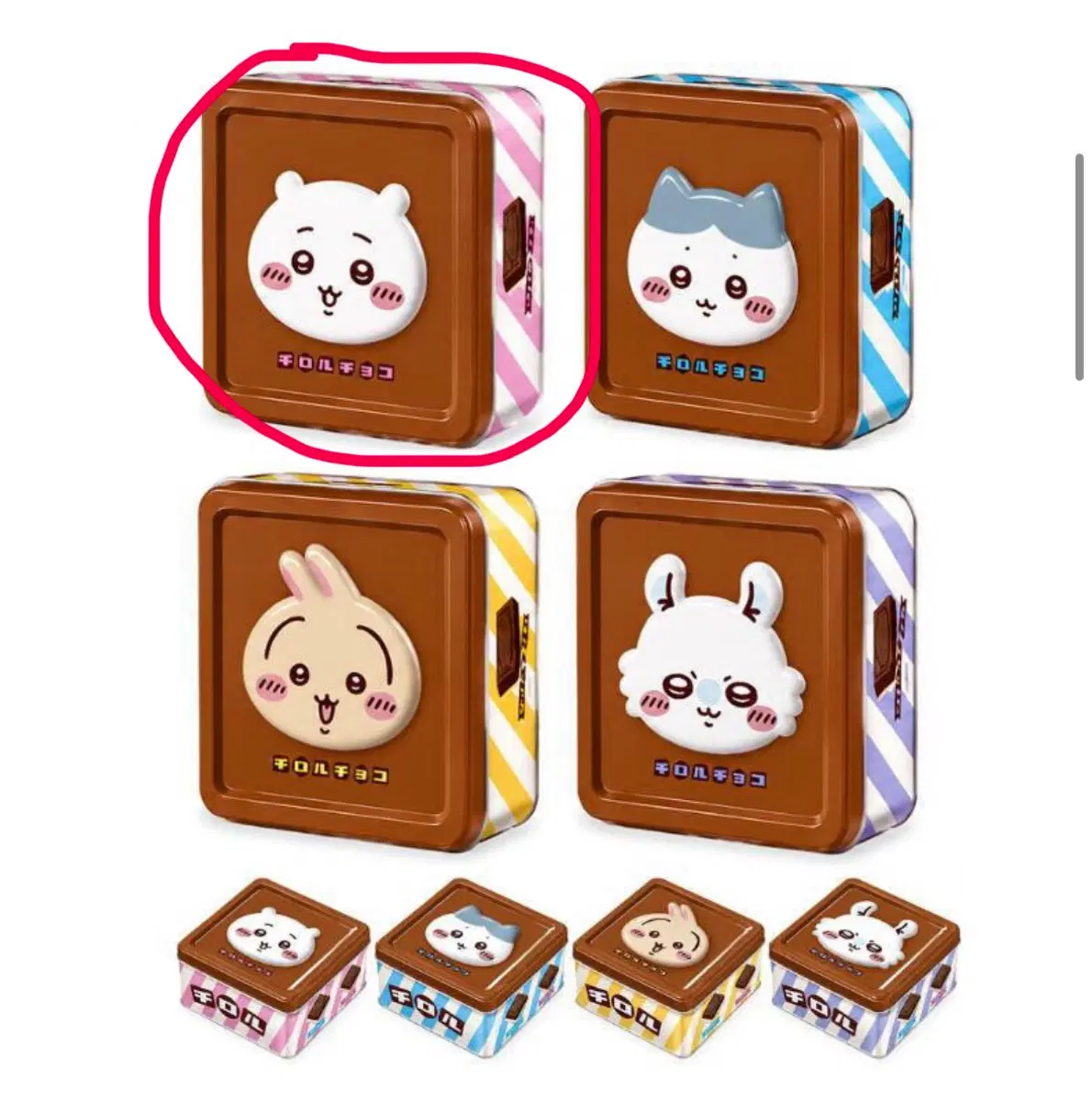 치이카와 티롤초코 캔 ( 초코 X )