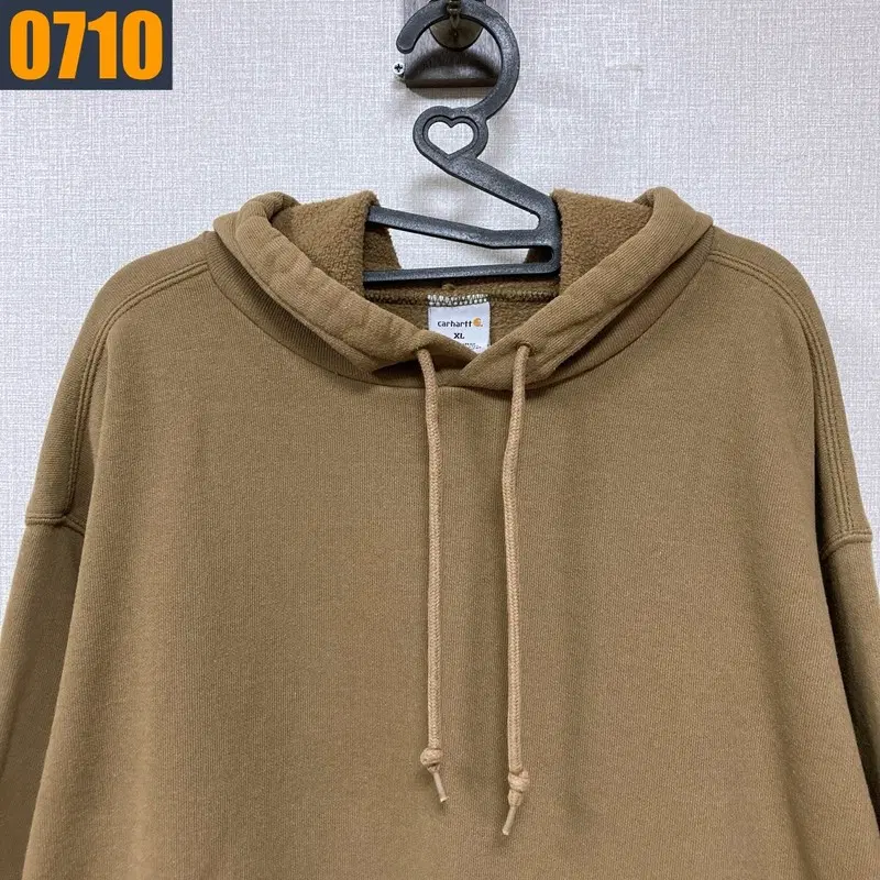 105 CARHARTT 칼하트 베이지 후드 티셔츠