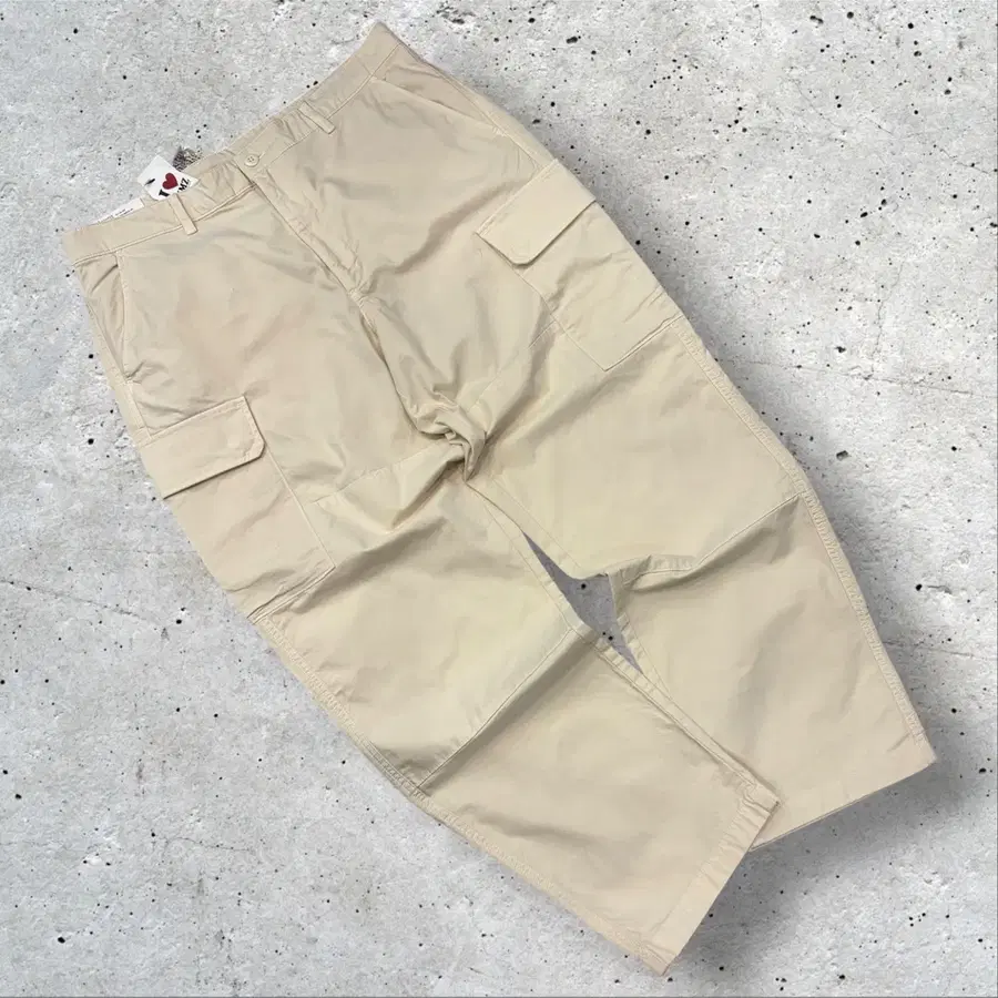 [XL] 유니클로 베이지 카고팬츠 새상품 E546