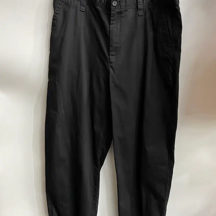 [(105/XL)] 블랙 와이드 치노팬츠 2.0