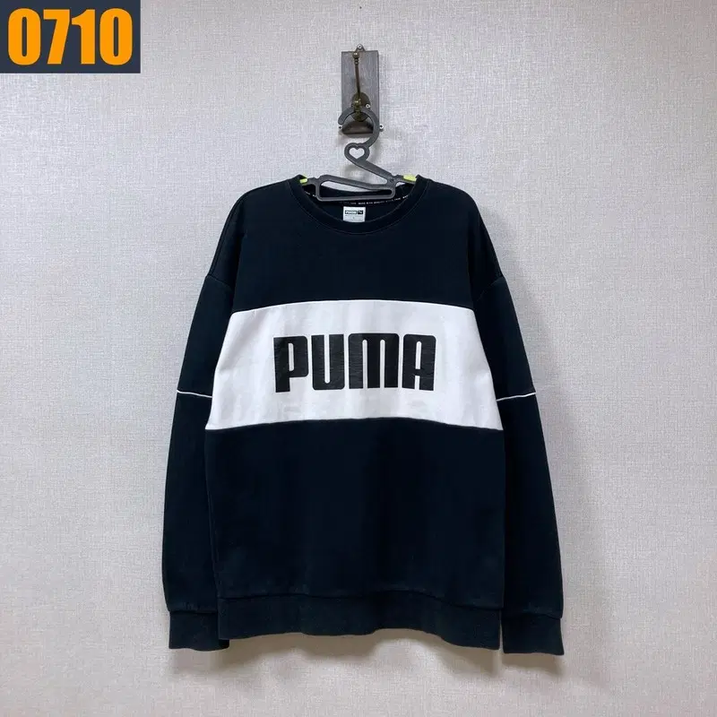 100 PUMA 퓨마 빅로고 맨투맨 티셔츠
