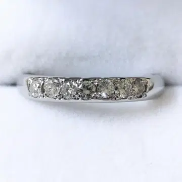 반돔 아오야마 다이아몬드 이터니티 반지 Pt1000 0.28ct