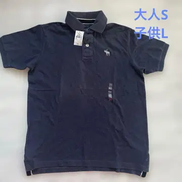 Abercrombie Kids 피케 셔츠 네이비