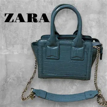 ZARA 악어 엠보싱 2WAY 미니 백