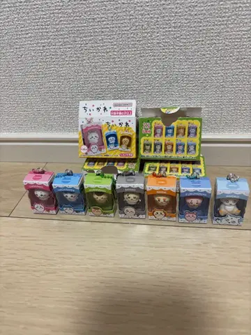 치이카와 초코박스 마스코트 7종 세트 미사용 새상품