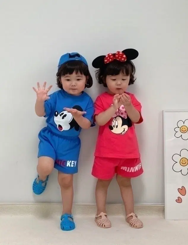 디즈니정품 상하세트
