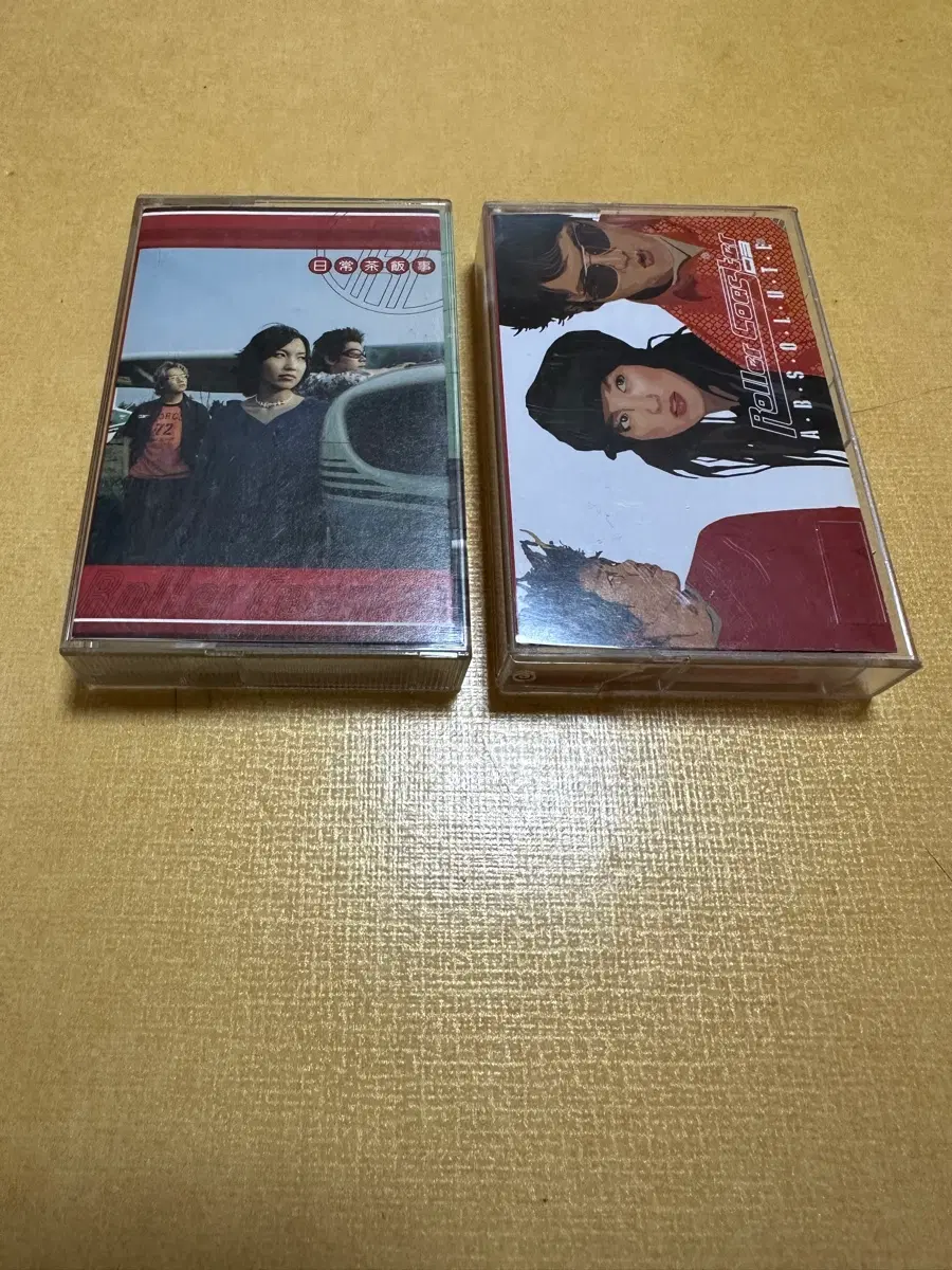 롤러코스터 2집 / 3집 카세트테이프 판매합니다.