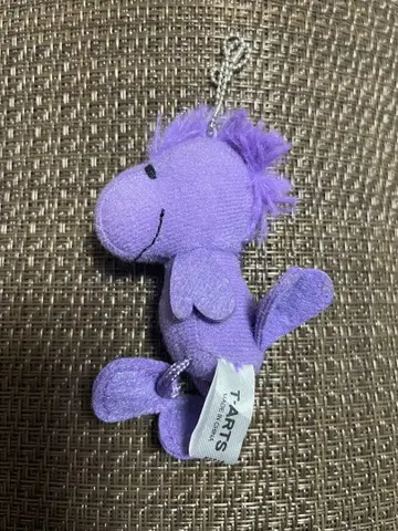 스누피 보라색 우드스탁 레이먼드 봉제 인형