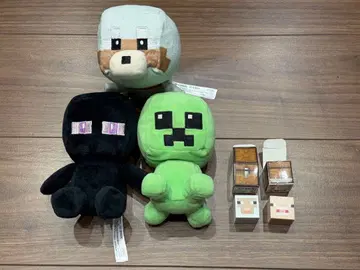 마인크래프트 봉제 인형 3체 세트