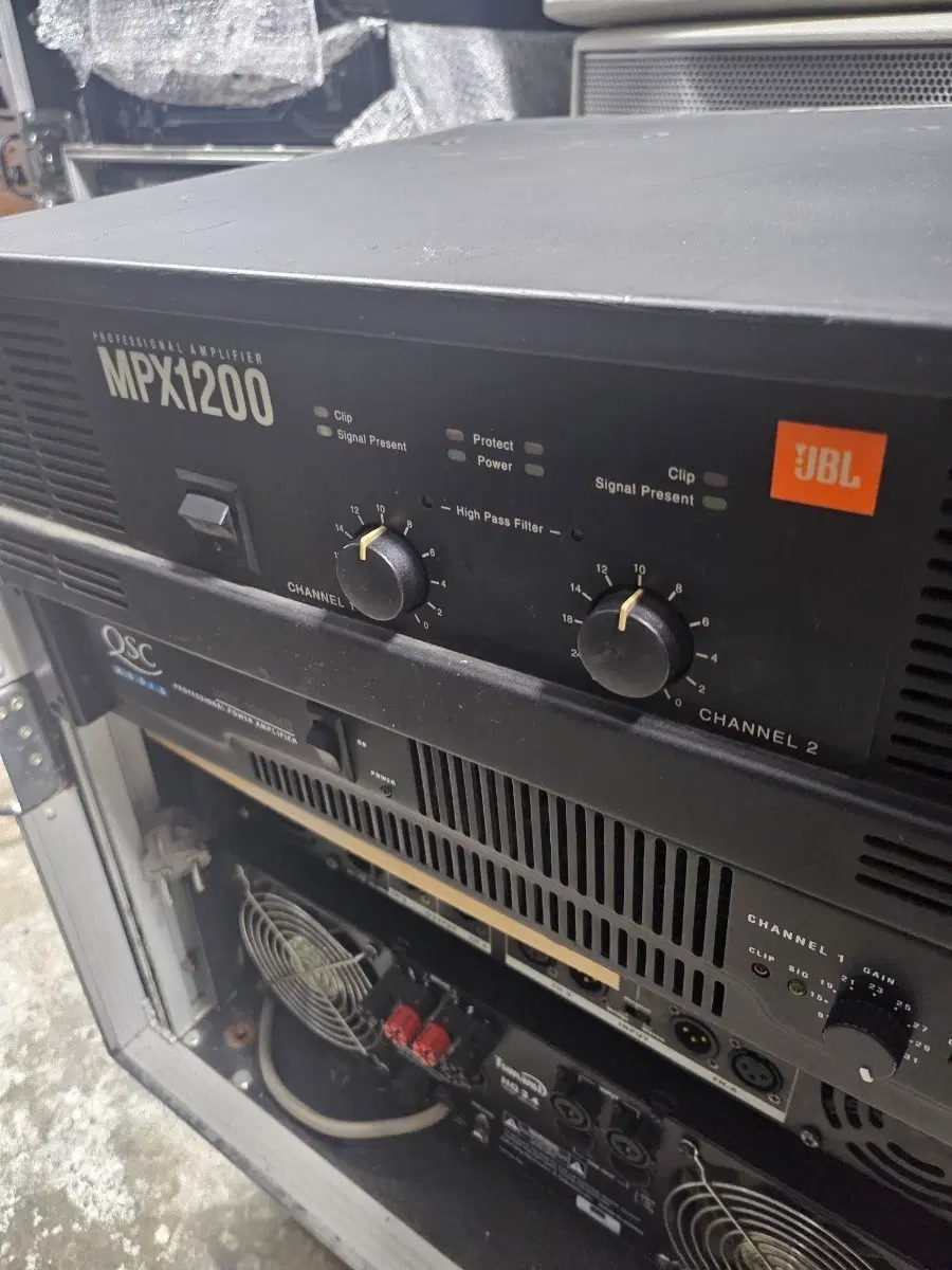 mpx1200 파워앰프 qsc1850