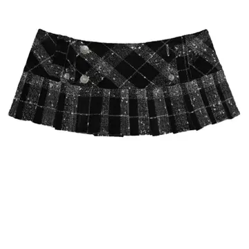 본네 Micro mini pleats skirt (Black) | 브랜드 중고거래 플랫폼