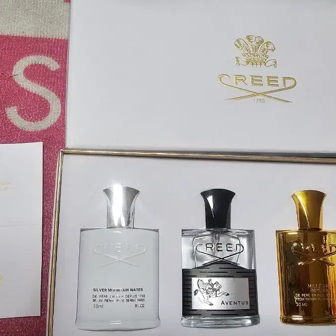 크리드 디스커버리 향수 30ml x 4종 세트 미개봉 새상품