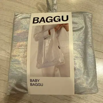 BAGGU 베이비 BAGGU 에코백 실버 바구