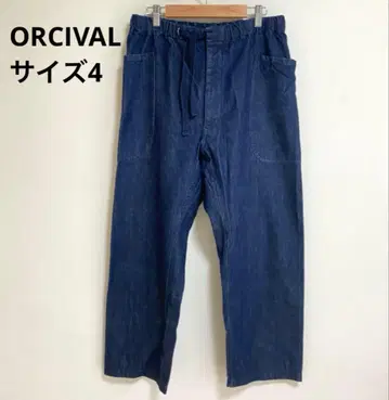 ORCIVAL 오르치발 데님 이지 팬츠 사이즈 4