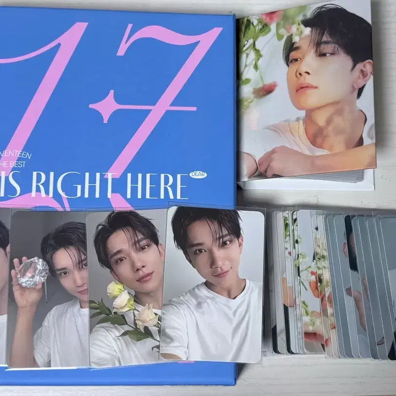 세븐틴 조슈아 베스트앨범 디어반 캐럿반 풀세트