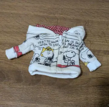 브라이스용 스누피 후드티 화이트 작가님
