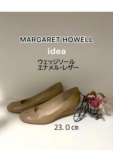 MARGARET HOWELL idea 웨지솔 펌프스 23.0