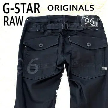 G-STAR RAW GS3301 바이커 데님 96 입체 재단 w23L30