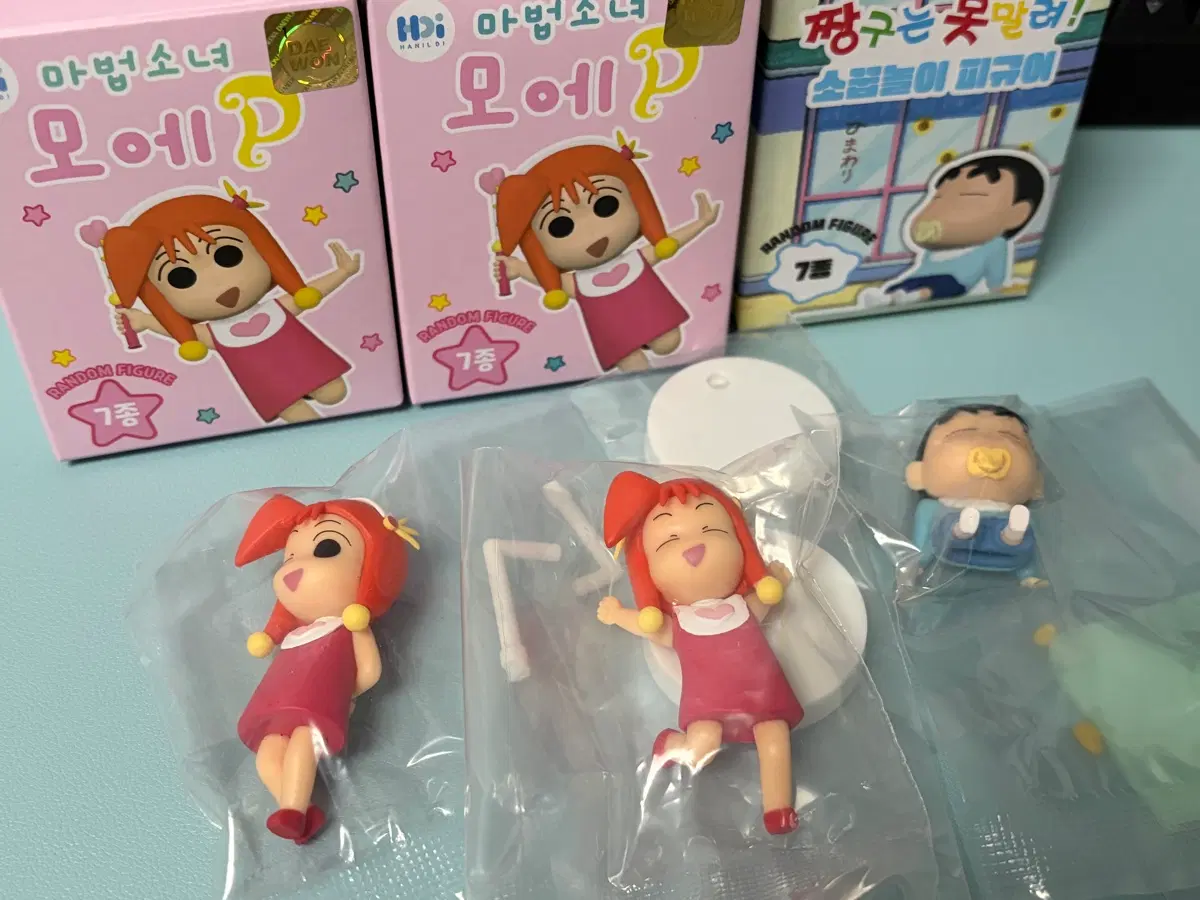 짱구는 못말려 피규어 비닐 미개봉