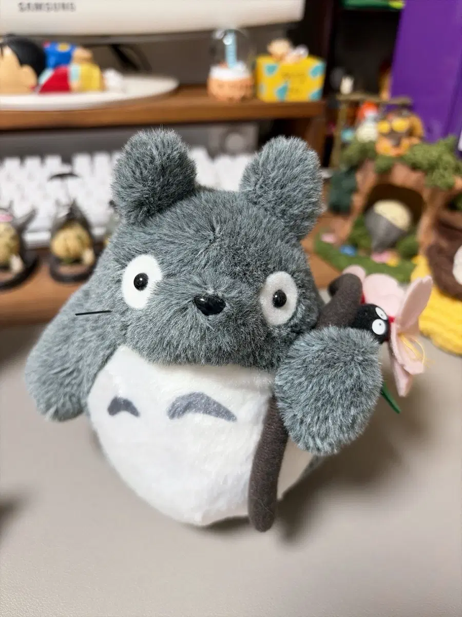 벚꽃 토토로 인형
