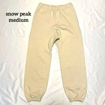 스노우피크 Recycled Cotton Sweat Pants M 사이즈