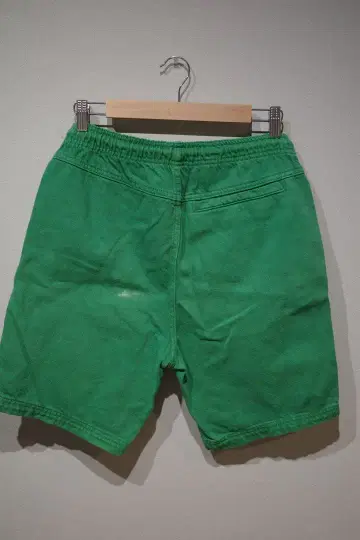 ZARA 남성용 숏팬츠 그린 M 사이즈