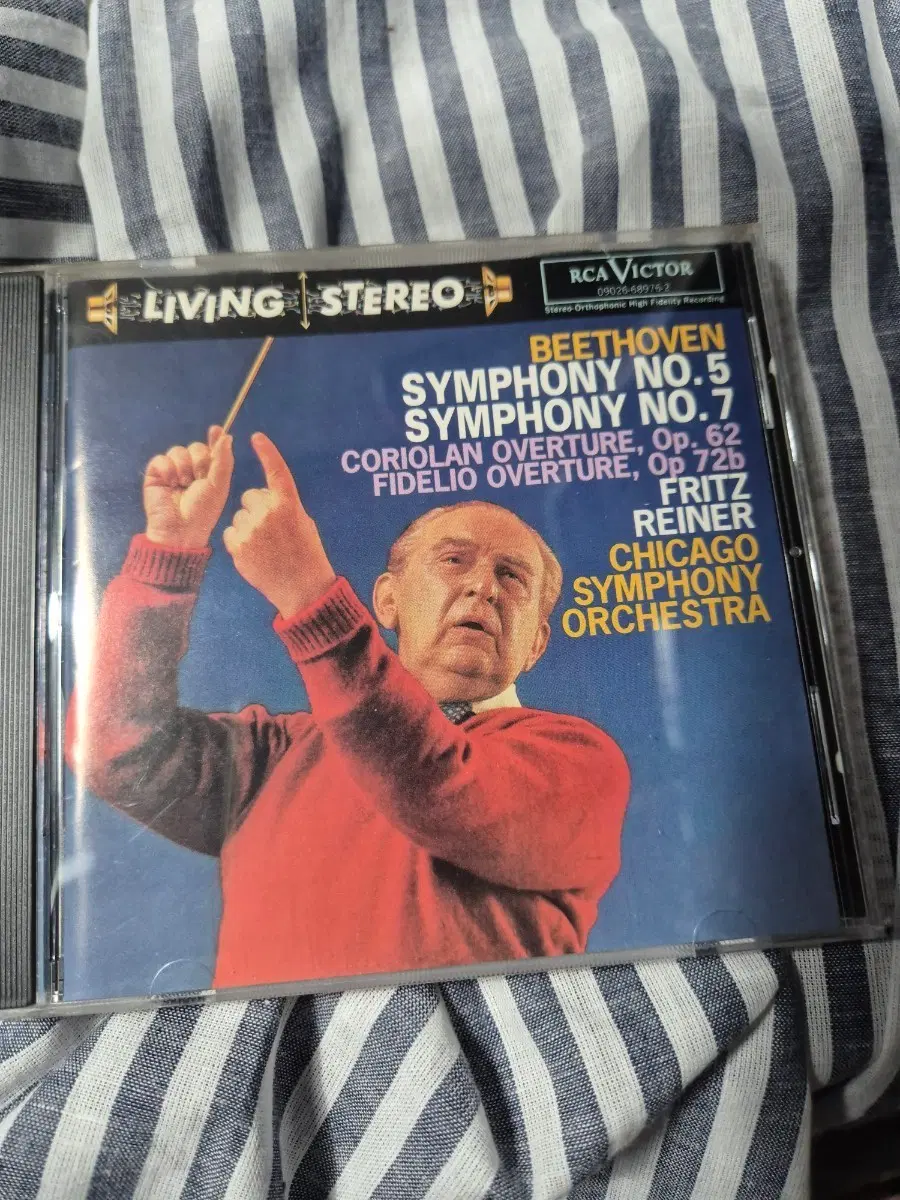 베토벤 교향곡 5번/7번, 코리올란, 피델리오 서곡 (RCA Victor