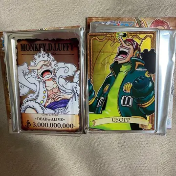 ONE PIECE 스탯 카드 루피 우솝