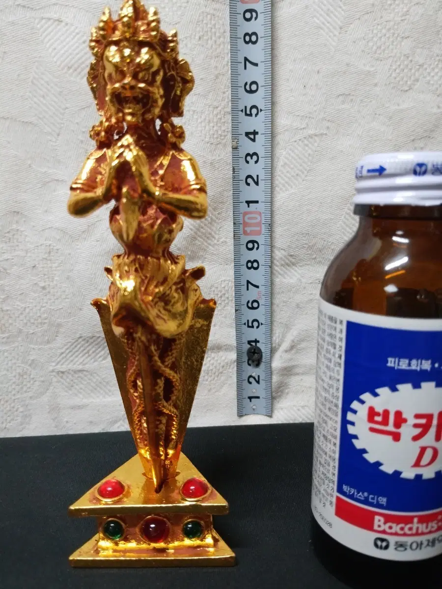 티벳 전신개금불 금강저 푸르마 강추