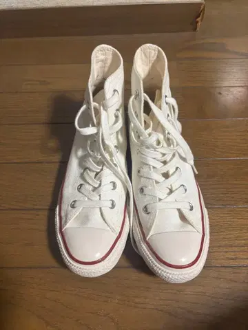 Converse All Star 하이컷 화이트 24.5cm
