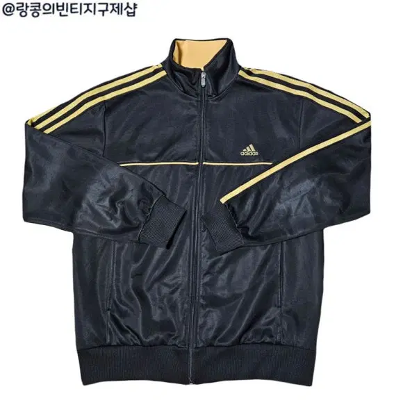 아디다스 올드스쿨 금장 빅로고 져지 자켓