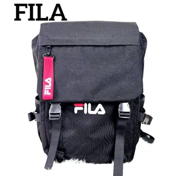 FILA 휠라 대용량 스퀘어 백팩 PC 블랙 빨간색