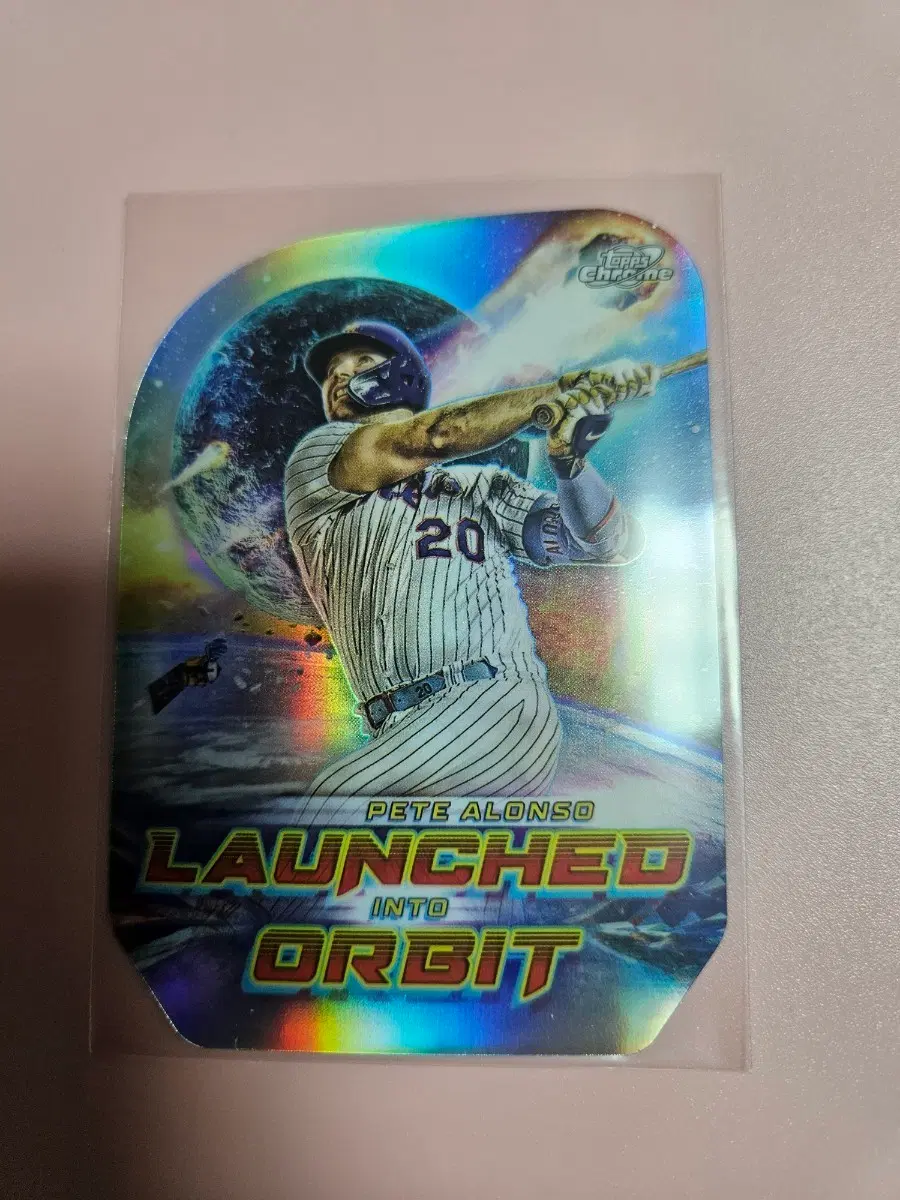 메츠)피트 알론소 2023 Topps Cosmic Orbit