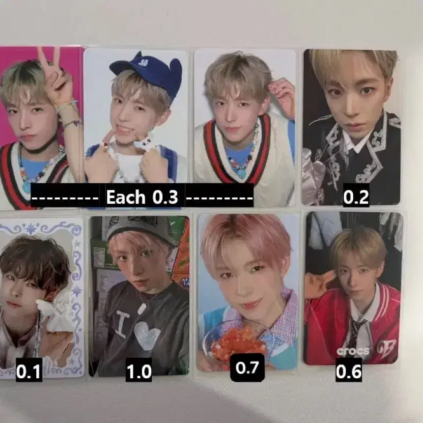엔시티 위시 유우시 포카 양도 판매