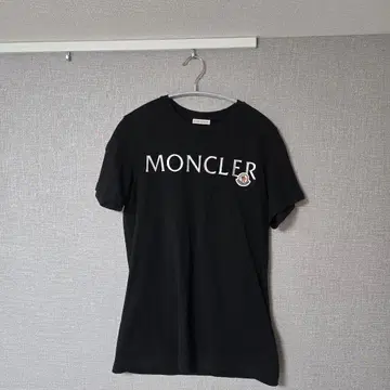 MONCLER 여성용 반팔 T셔츠 블랙 XS