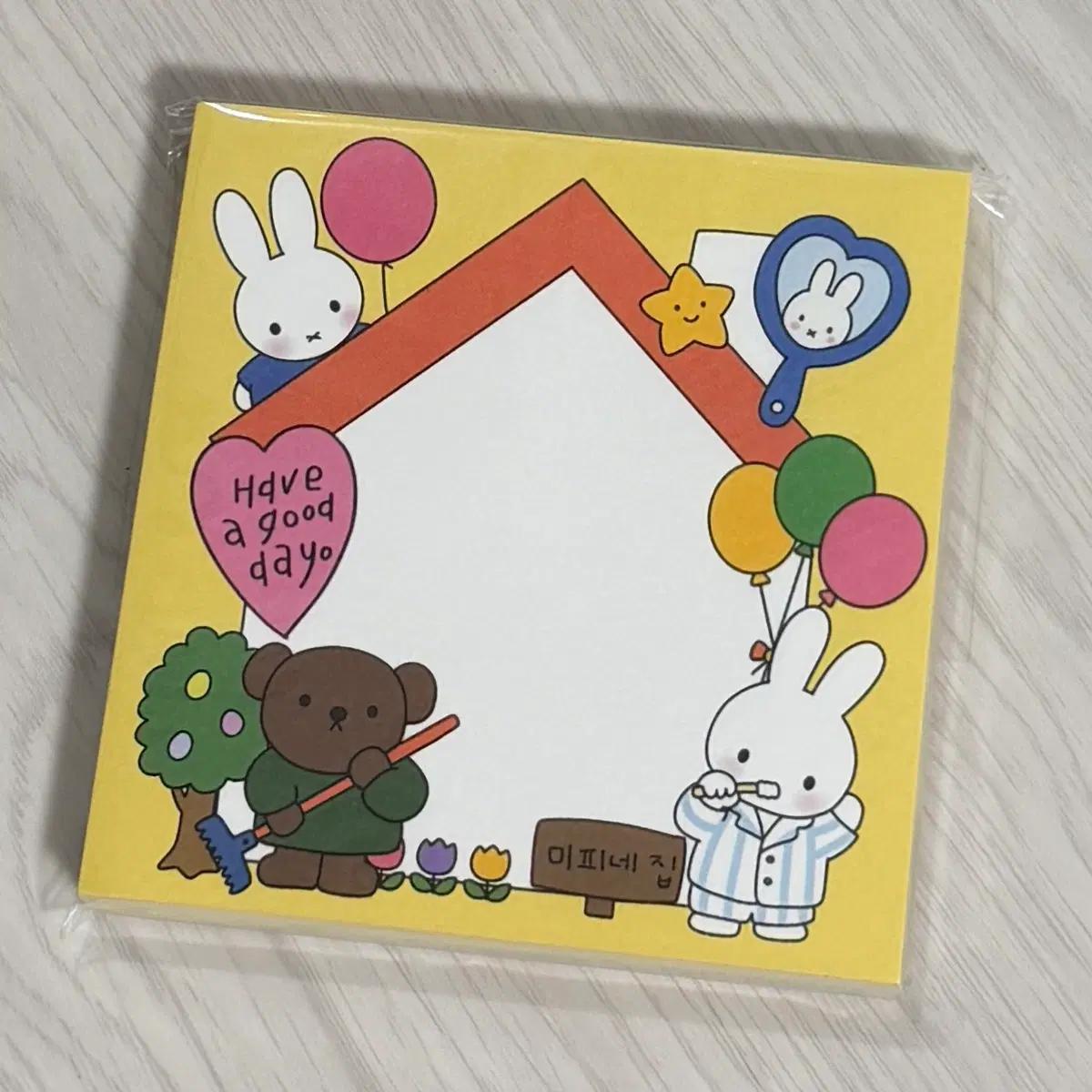 친구들 떡메모지 노트