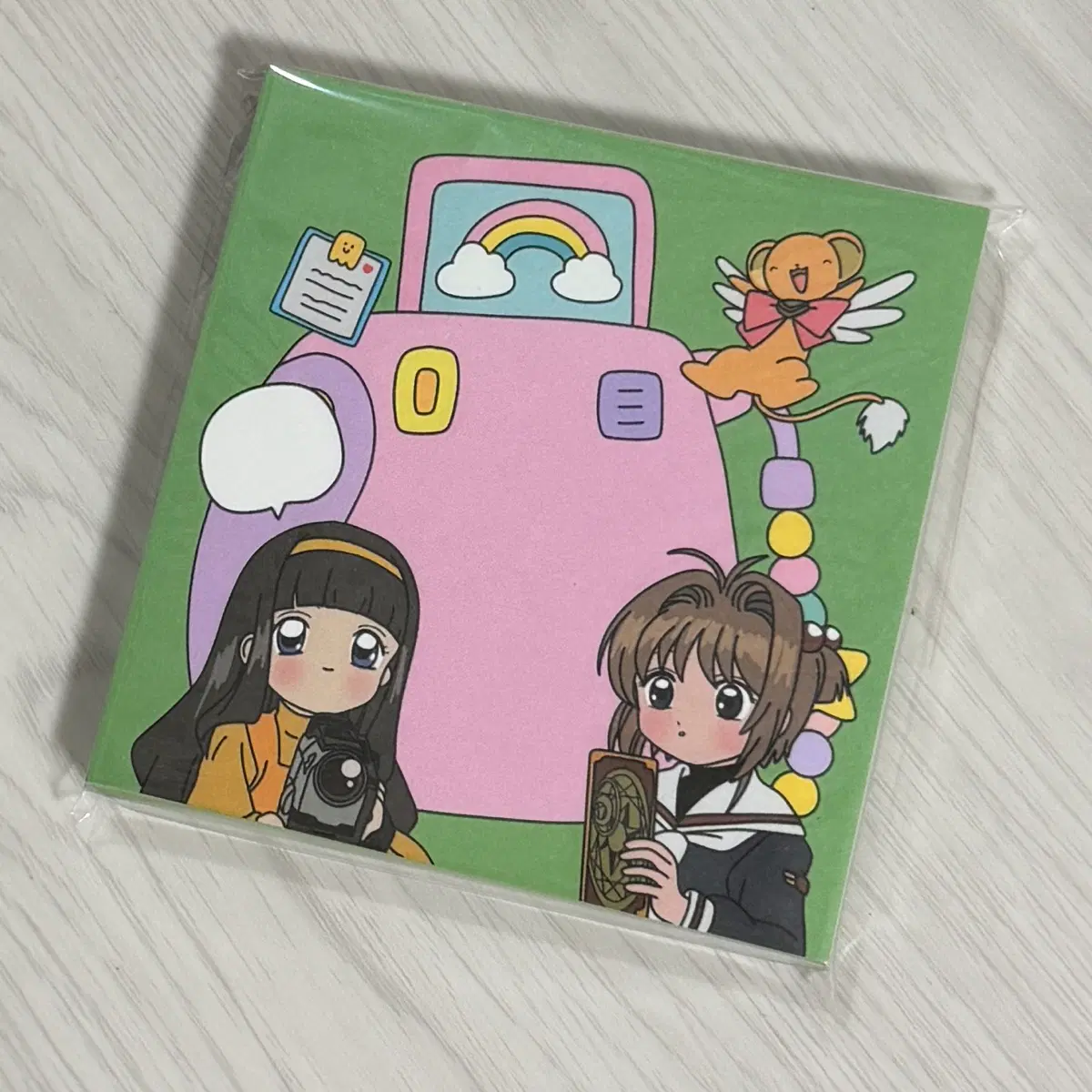 카드캡터 체리 떡메모지 노트