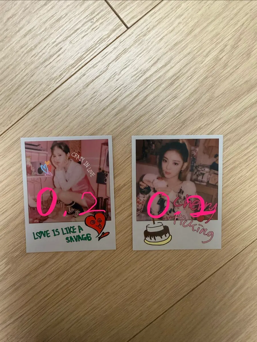있지 류진/리아 폴라로이드