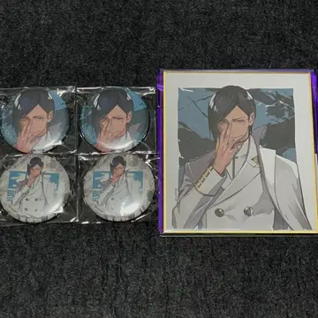 BLEACH LAM 캔뱃지 색지 컬렉션 이시다 우류 세트