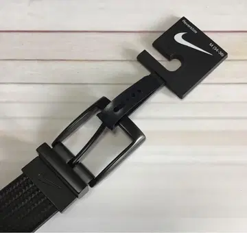 새상품 Nike 나이키 리버서블 카본 조 가죽 벨트 사이즈 M