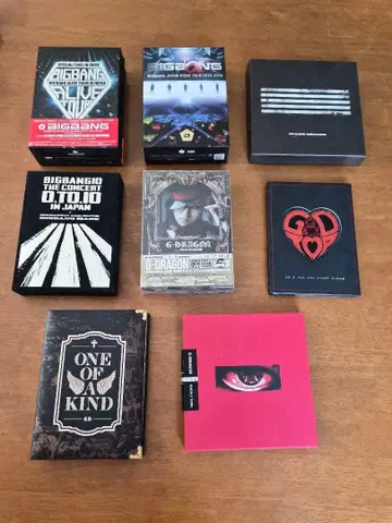 BIGBANG G-DRAGON DVD 블루레이 7세트
