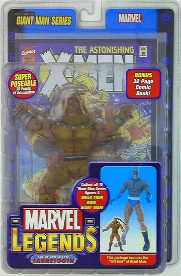 TOYBIZ 마블 레전드 자이언트 맨 에이지 오브 아포칼립스 세이버투스