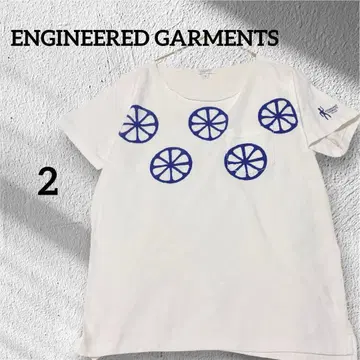 ENGINEERED GARMENTS 프린트 T셔츠 M 캐나다제