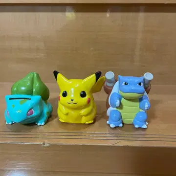 포켓몬 피규어 저금통 3개 세트