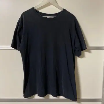 Vintage 00s 앤빌 블랭크 티셔츠 블랙 밴딩 리메이크 짧은 기장