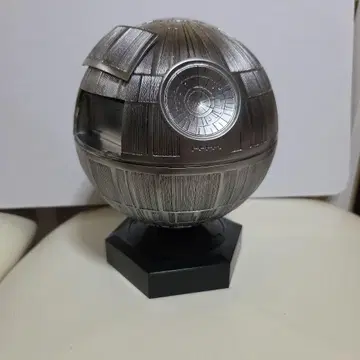 Star Wars 데스 스타 모형 받침대 포함 직경 150mm 흠집 있음